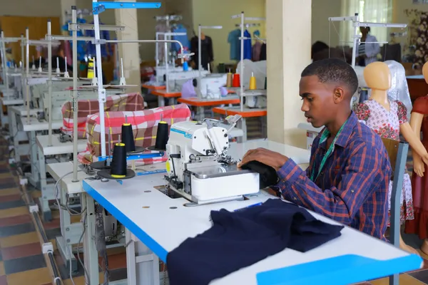 Young Student Learns Practical Vocational Skills